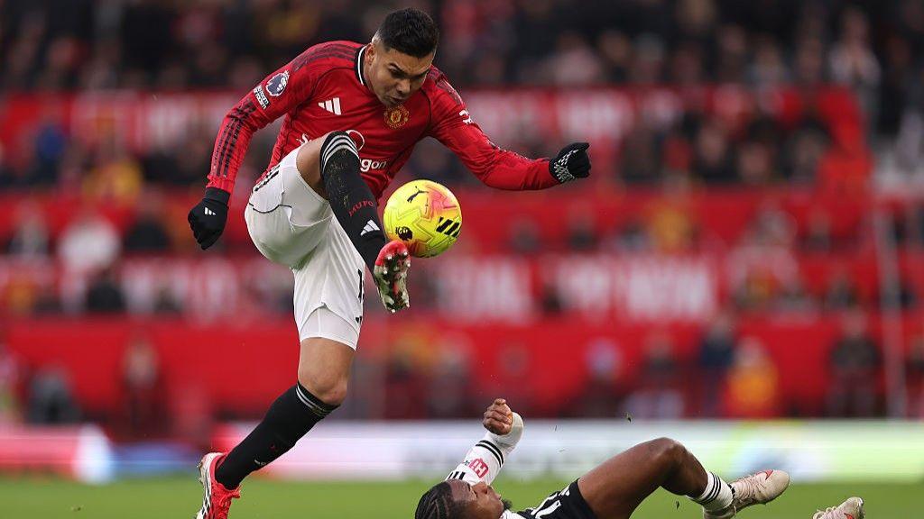 Man Utd beat Fulham thanks to Benjamin Sesko's injury-time winner - BBC  Sport