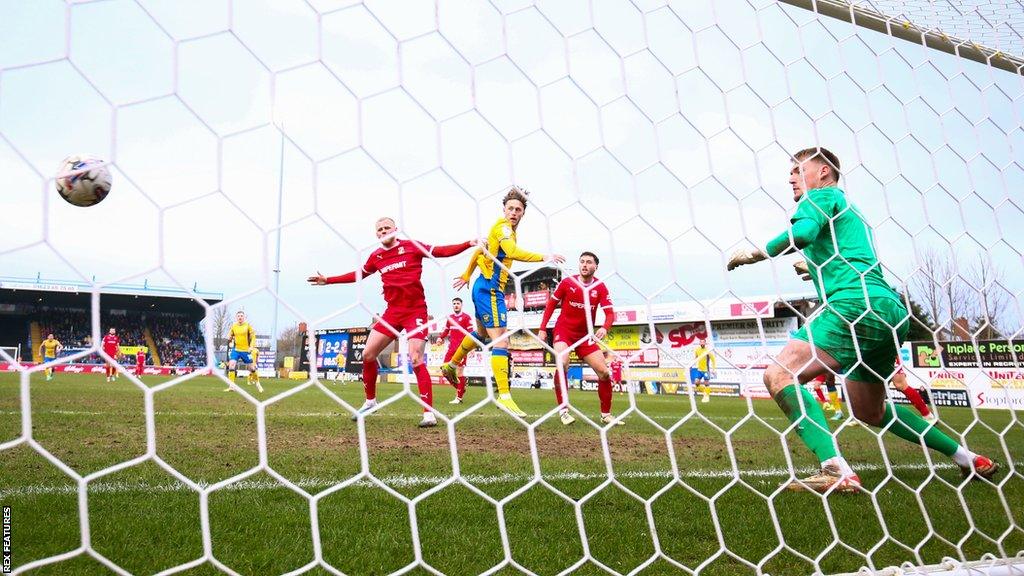 Will Swan's winner was his sixth goal in his past eight games for Mansfield