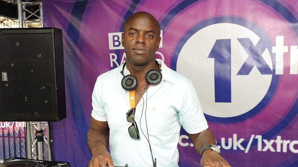 Trevor Nelson performs arsenic  portion  of BBC Radio 1Xtra's DJ Relay Marathon World Record effort  astatine  Vibe Bar connected  June 5, 2010 successful  London, England