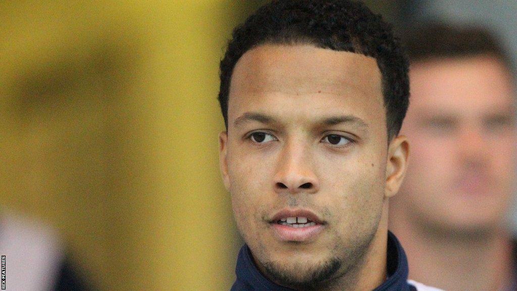 Joe Thompson playing for Rochdale