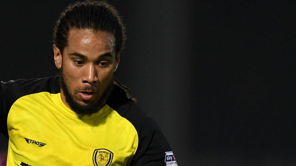 Sean Scannell in action for Burton Albion