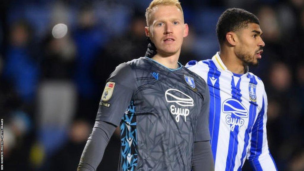 Sheffield Wednesday keeper Cameron Dawson