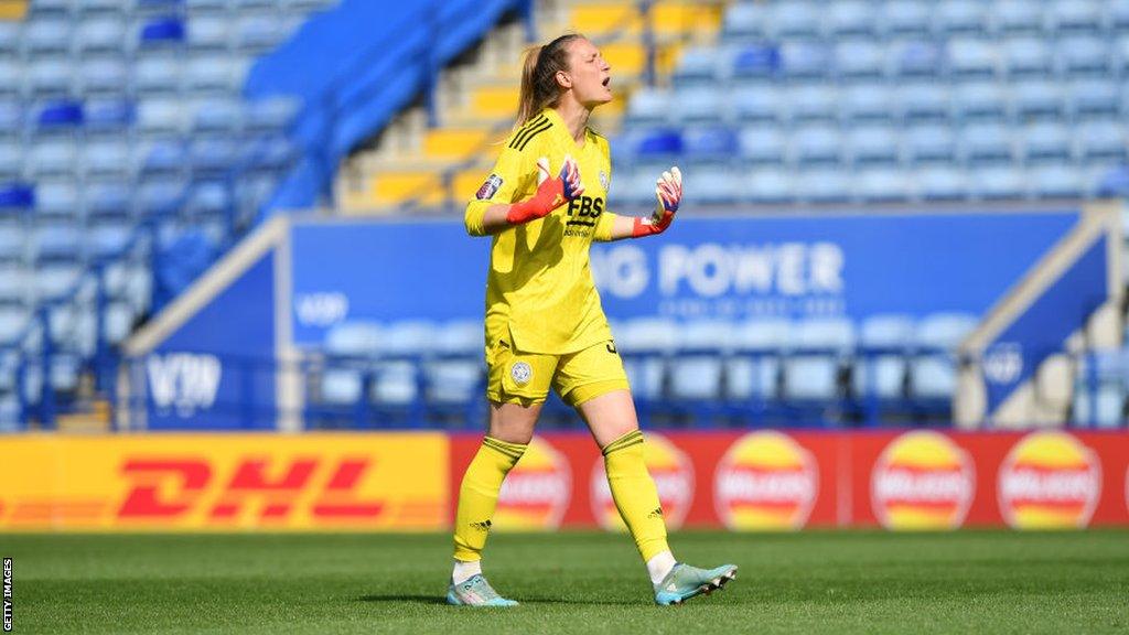 Janina Leitzig of Leicester City