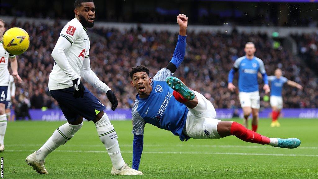 Reeco Hackett Lincoln City sign Portsmouth winger on three year deal BBC Sport