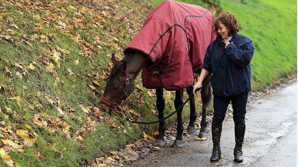 Sara Bradstock with Coneygree