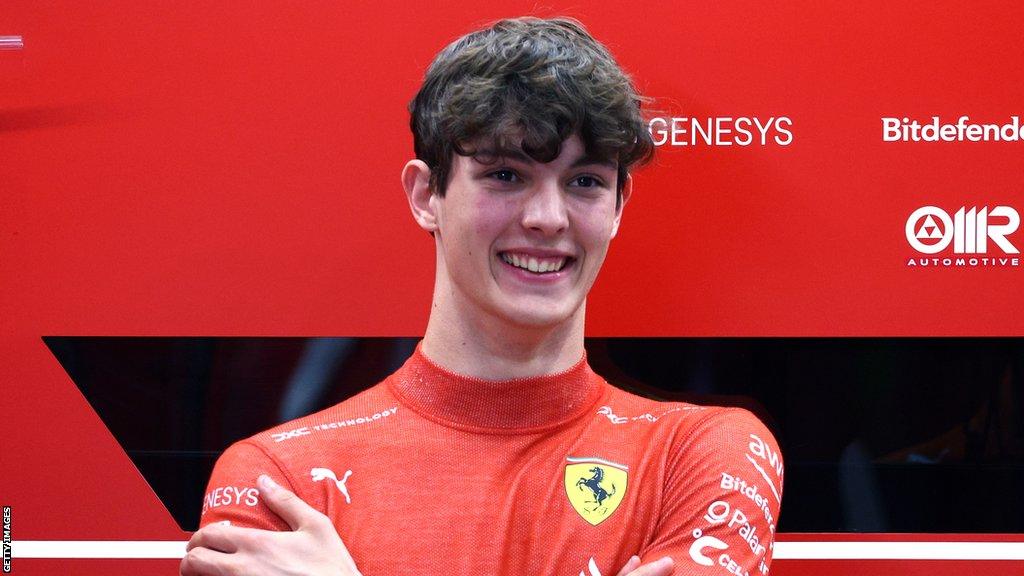 Ferrari driver Oliver Bearman at 2024 F1 Grand Prix of Saudi Arabia