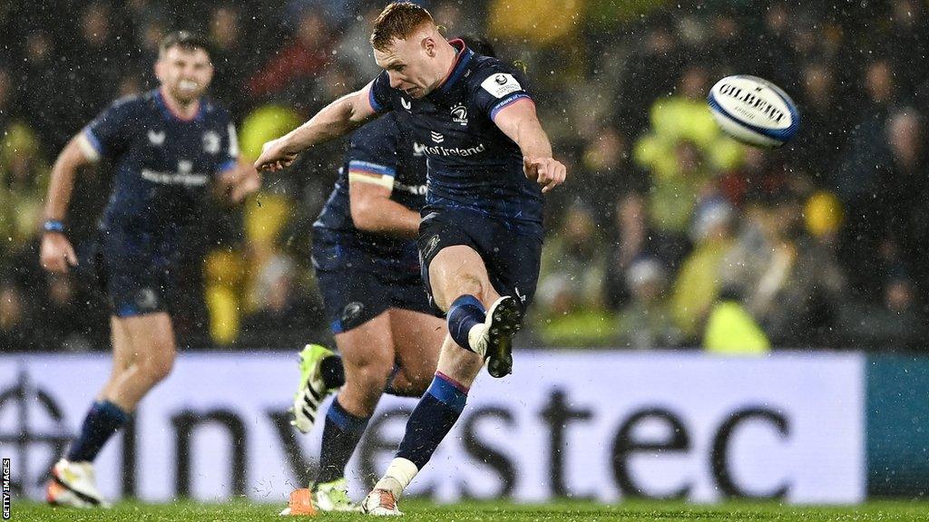 Ciaran Frawley's long-range penalty secured the win for Leinster