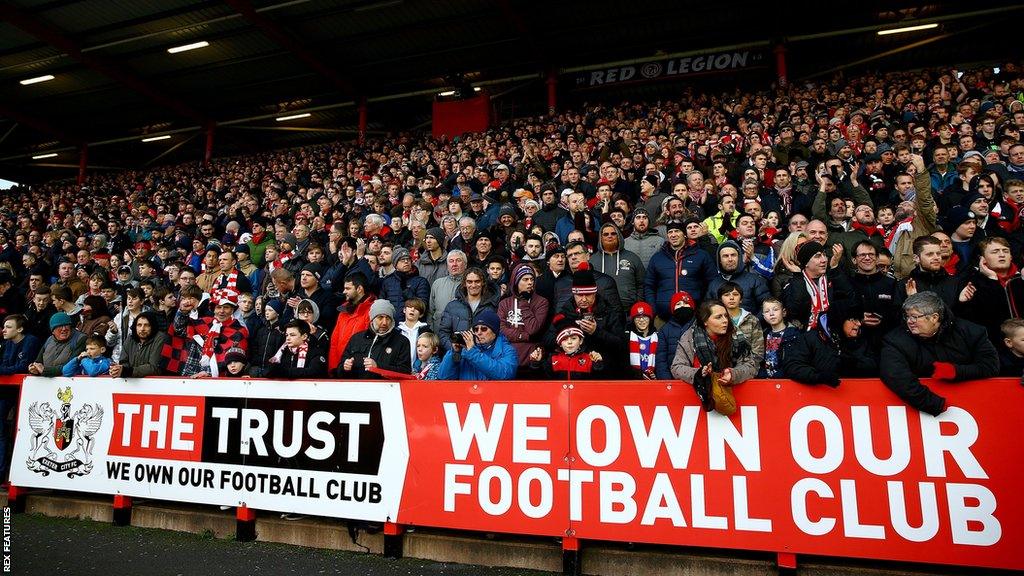 Exeter City Supporters Trust banner