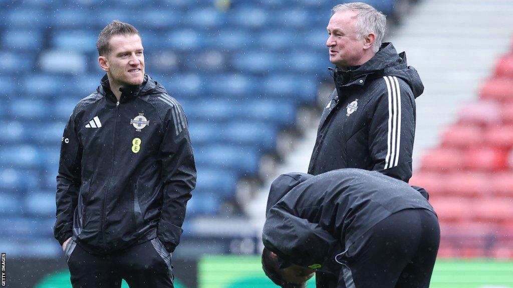 Steven Davis and Michael O'Neill