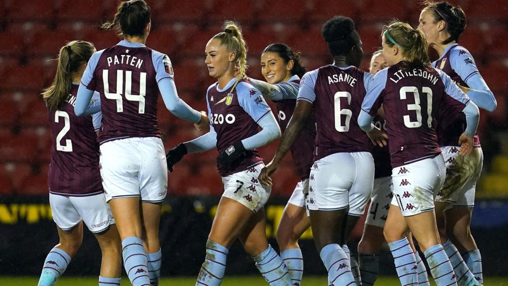 WSL LIVE Aston Villa v West Ham score & updates BBC Sport
