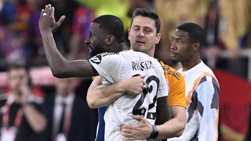 Rudiger apologises for throwing object at referee