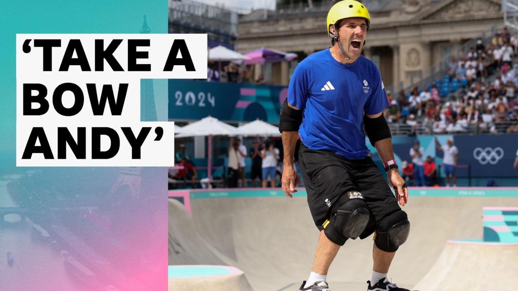 51-year-old Macdonald competes for Team GB in skateboard