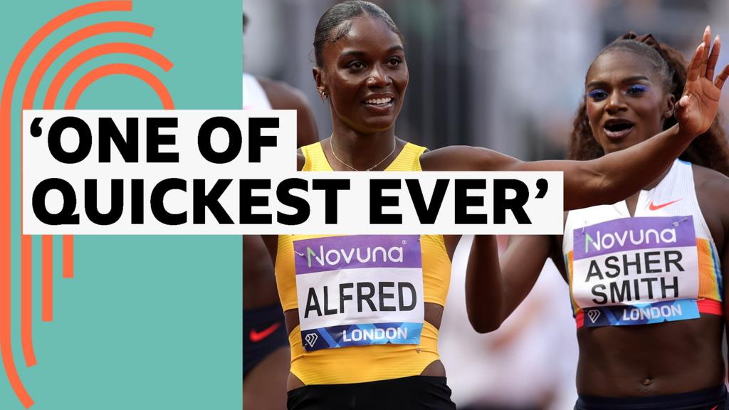 'Look at Alfred go!' - Asher-Smith and Hunt beaten in 200m