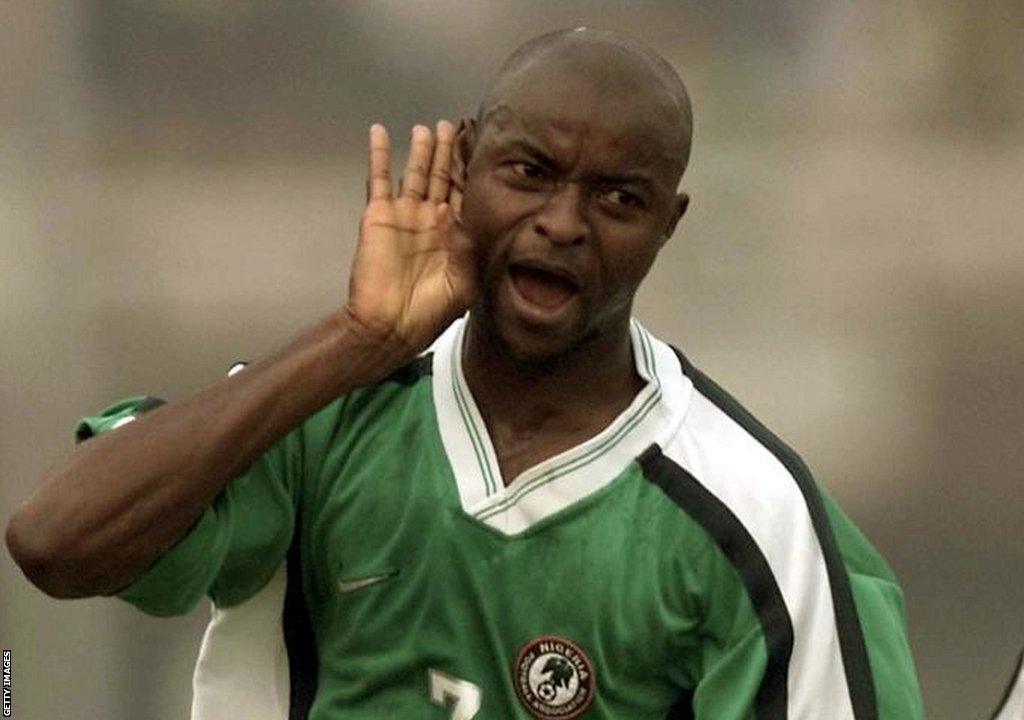 Finidi George was an Afcon winner with Nigeria in 1994