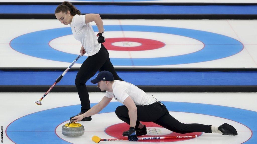 Jen Dodds and Bruce Mouat competed together at last year's Winter Olympics