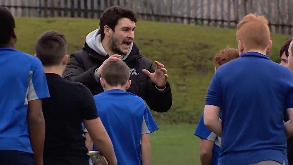 Scottish rugby development officer Colin Sturgeon