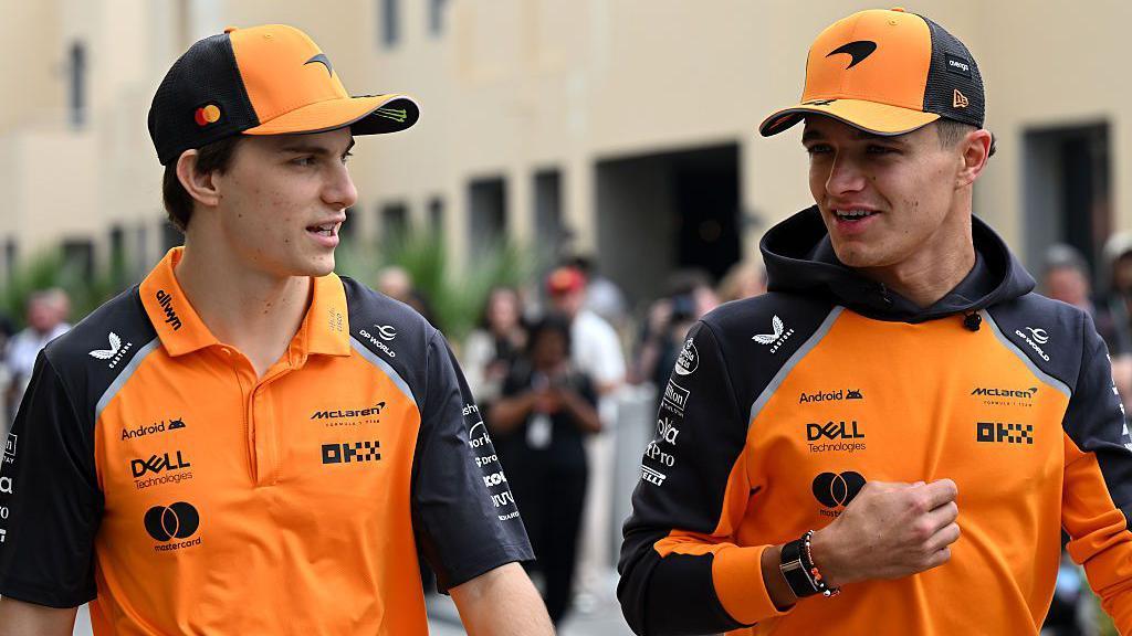 Oscar Piastri and Lando Norris