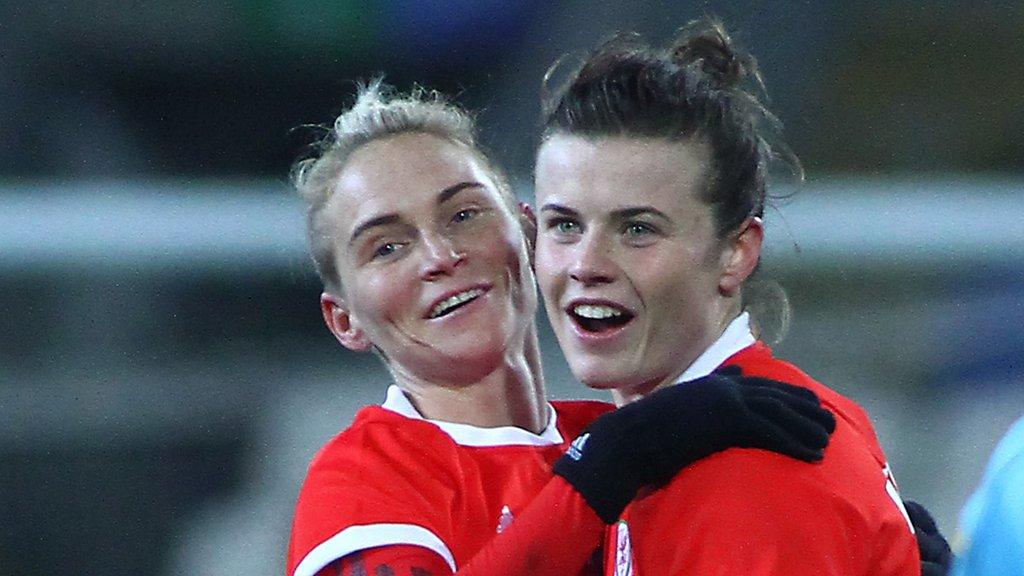 Jess Fishlock and Hayley Ladd will play for Wales in Cyprus