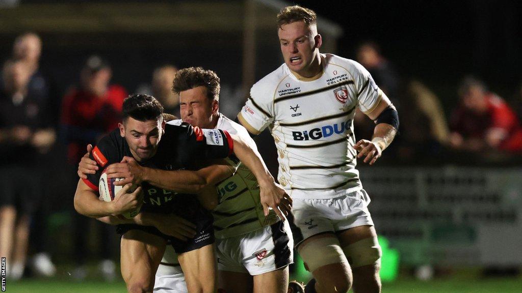 Gloucester beat Hartpury in the Premiership Rugby Cup