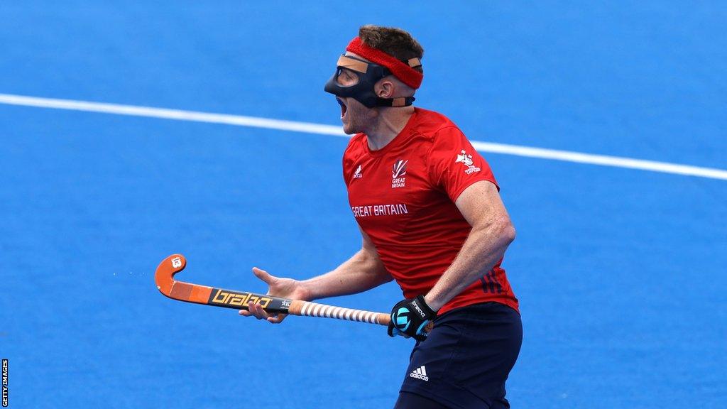 England and Great Britain hockey player Sam Ward