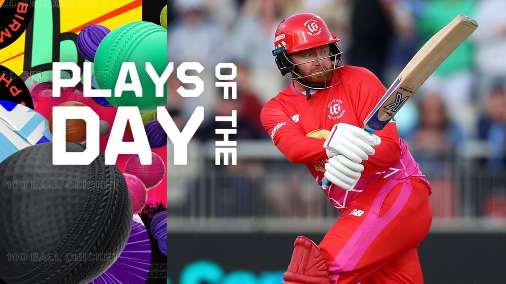 Bairstow stars with bat and gloves - The Hundred's plays of the day