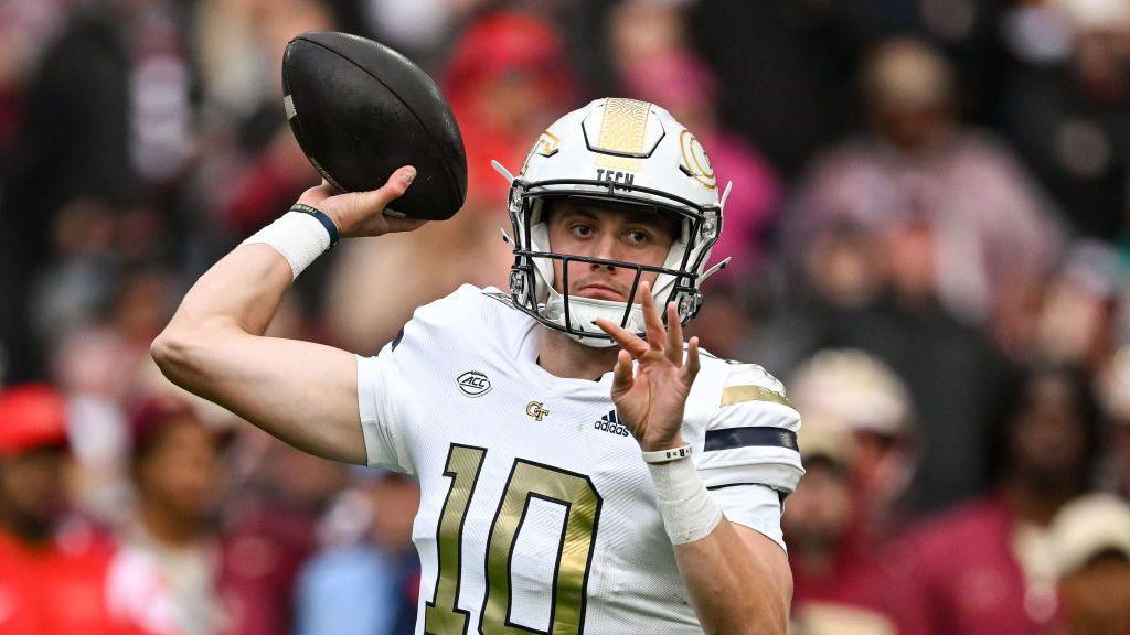 Haynes King prepares to throw the ball