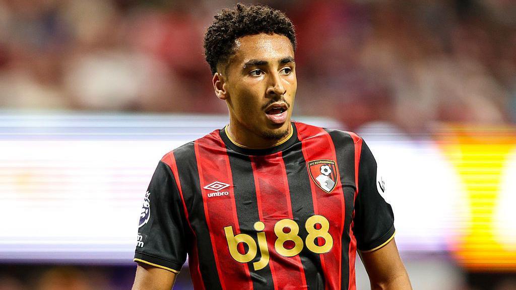 James Hill in action for Bournemouth