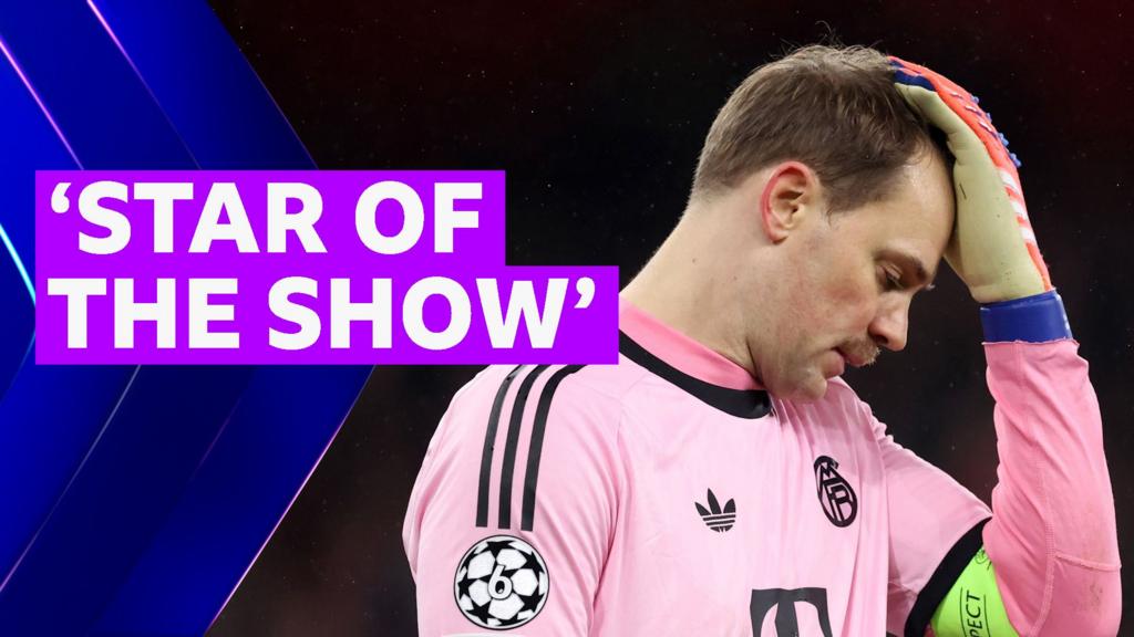 Bayern's Neuer had a night to forget against Arsenal