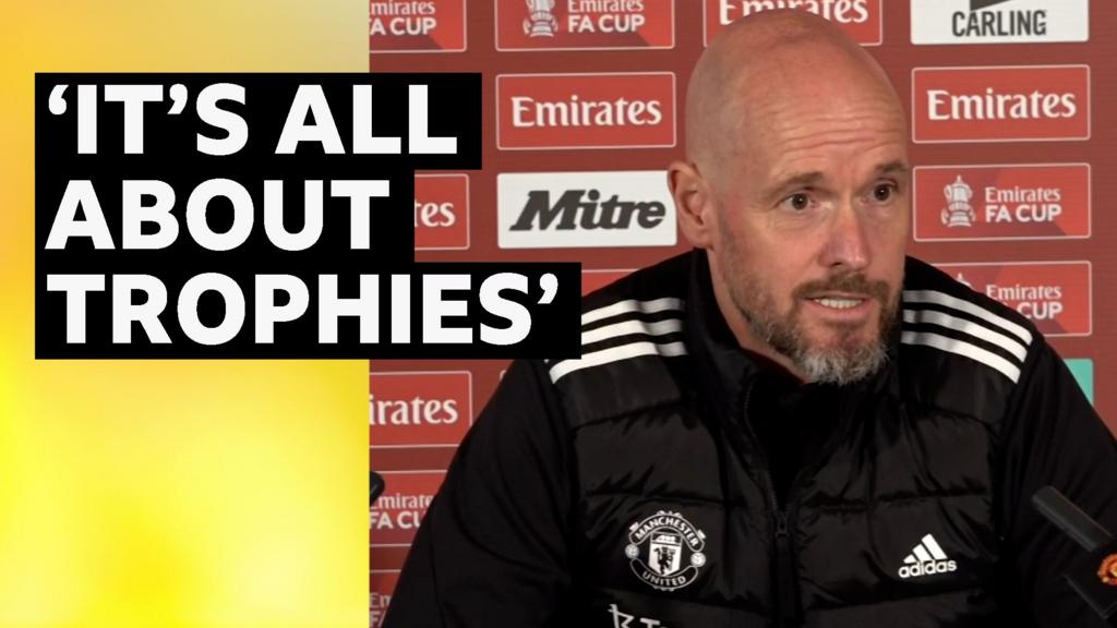 Chance to win 'two trophies in two years' - Ten Hag