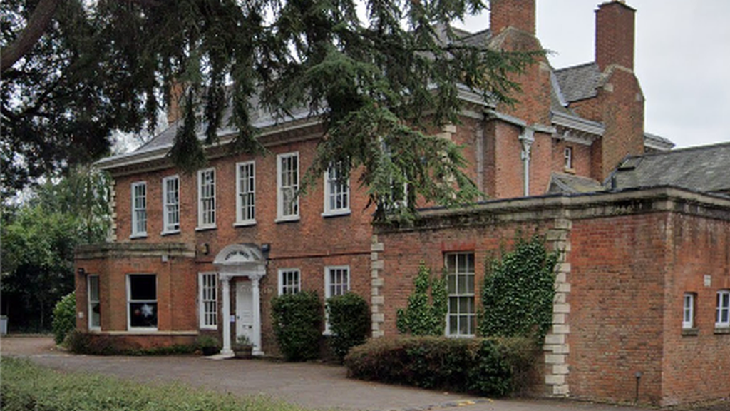 The red brick school building of Wooton House International School