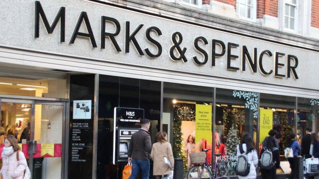 Marks and Spencer store