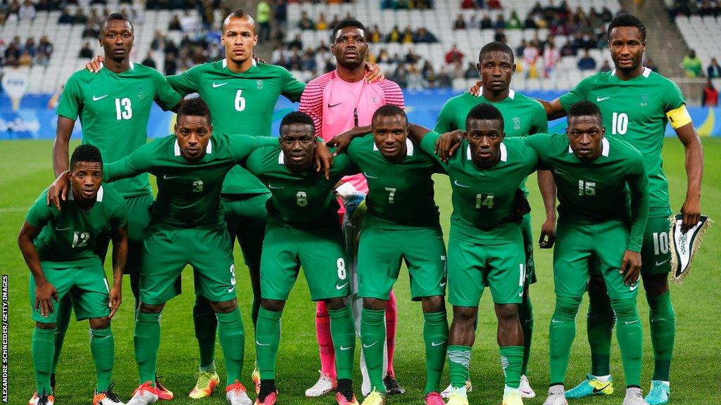 Nigeria's Olympic team in Rio