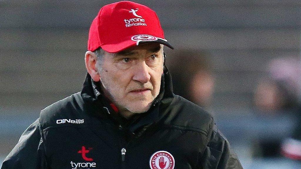 Tyrone manager Mickey Harte