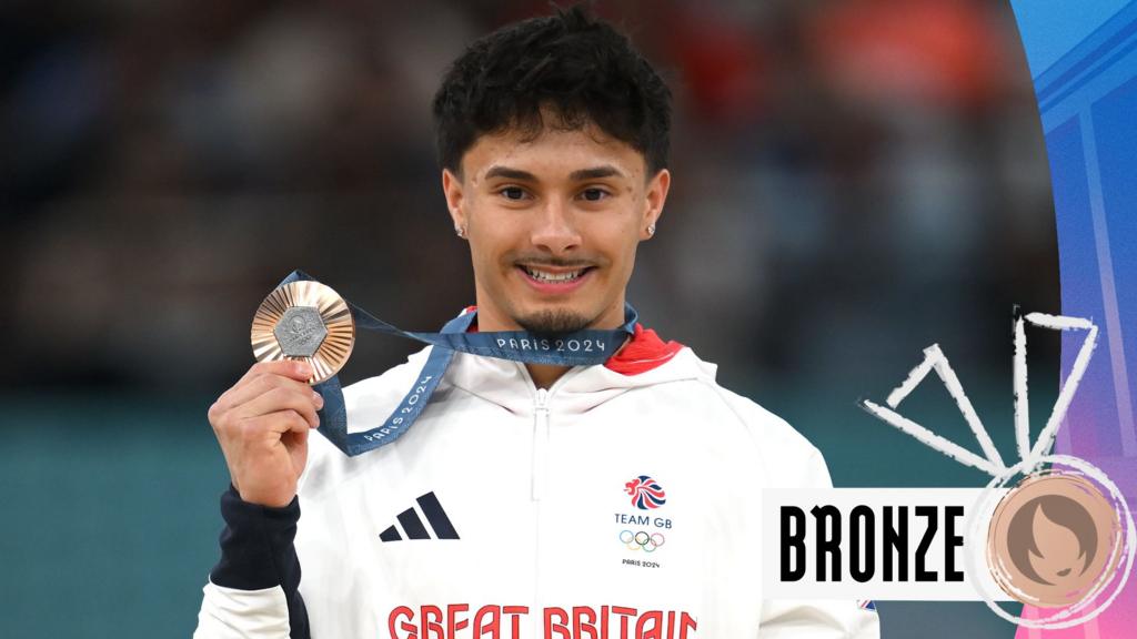 GB's Jarman wins men's floor bronze with 'great' routine