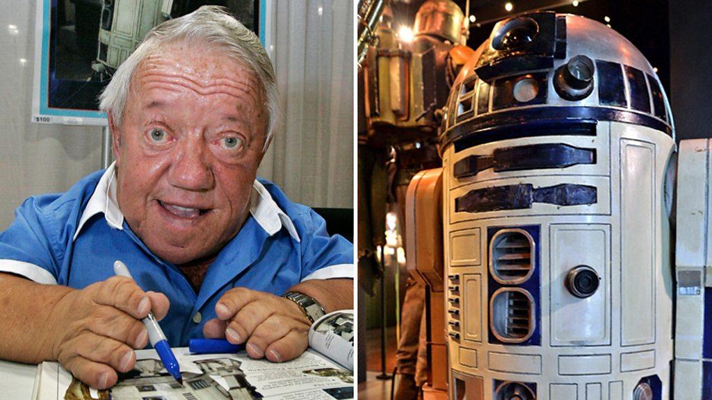 Kenny Baker and R2-D2