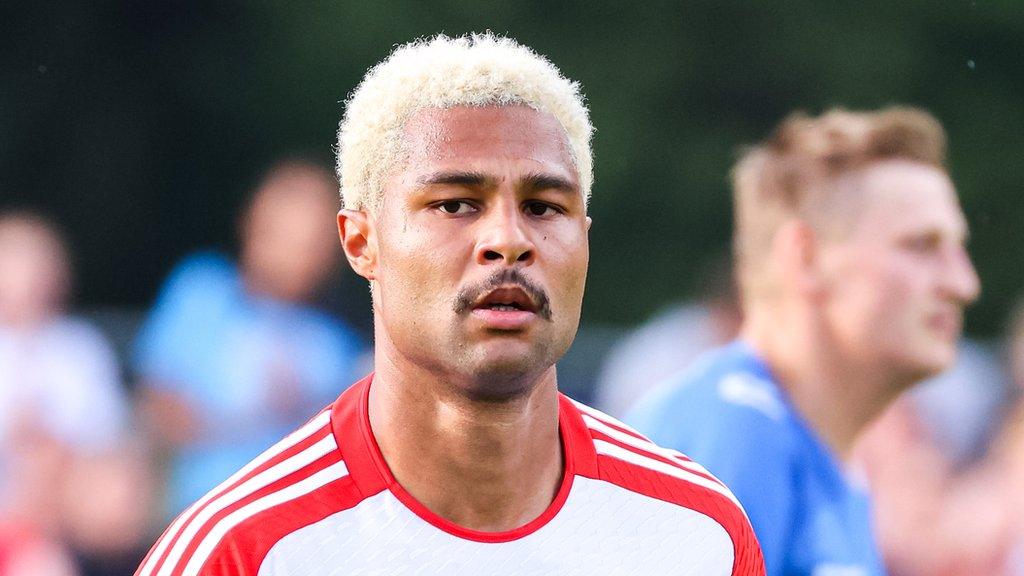 Bayern Munich forward Serge Gnabry