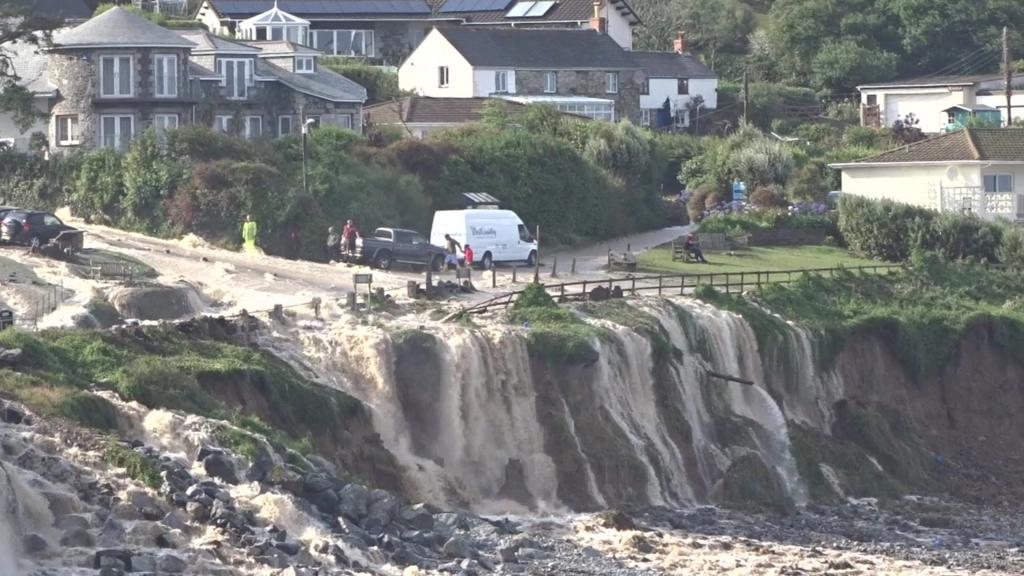 Coverack flooding