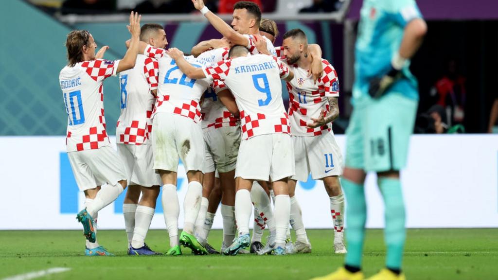 Croatia celebrate