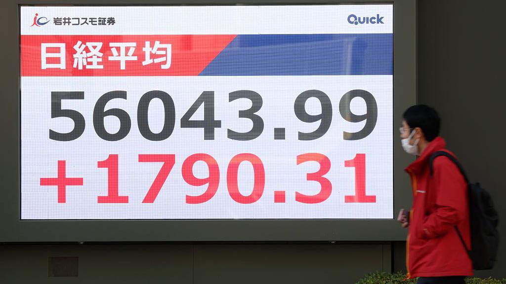 Japan election: Japanese stocks surge as PM Sanae Takaichi wins landslide election  victory - BBC News