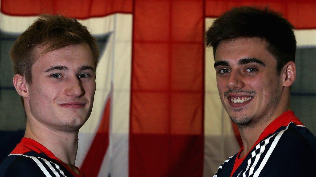 GB diving pair Jack Laugher (left) and Chris Mears