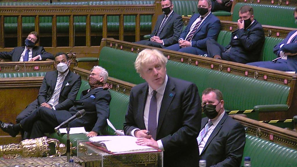 Boris Johnson at PMQs