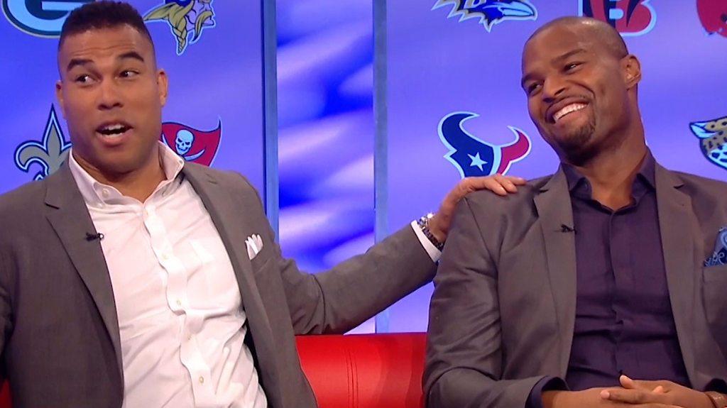 The NFL Show's Jason Bell and Osi Umenyiora