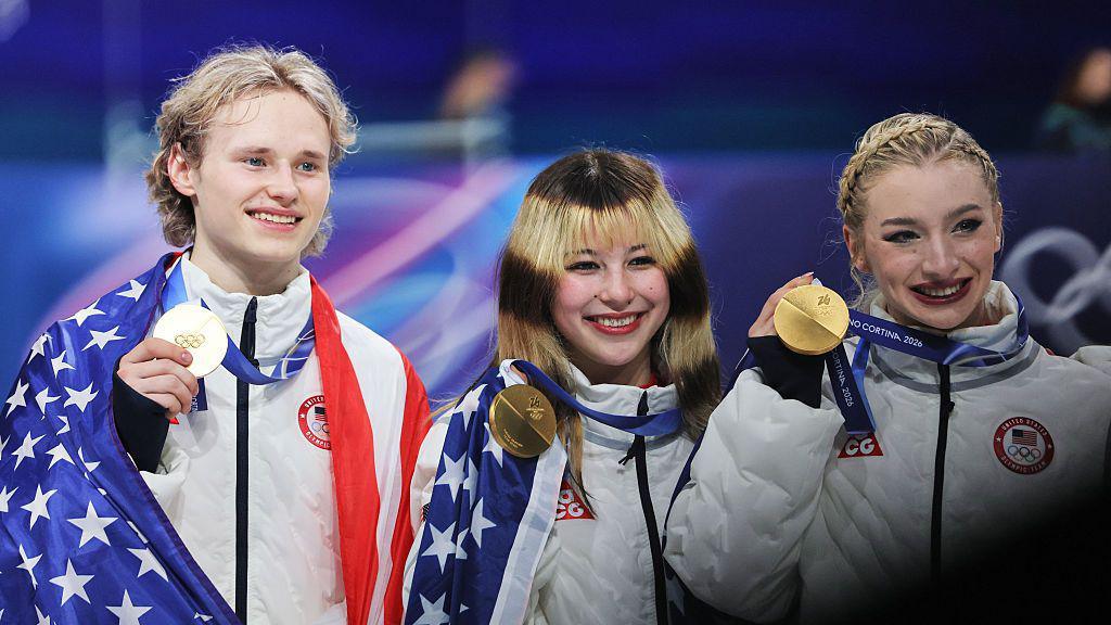 Ilia Malinin, Alysa Liu and Amber Glenn