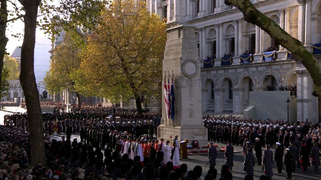 Cenotaph on 11 November 2018