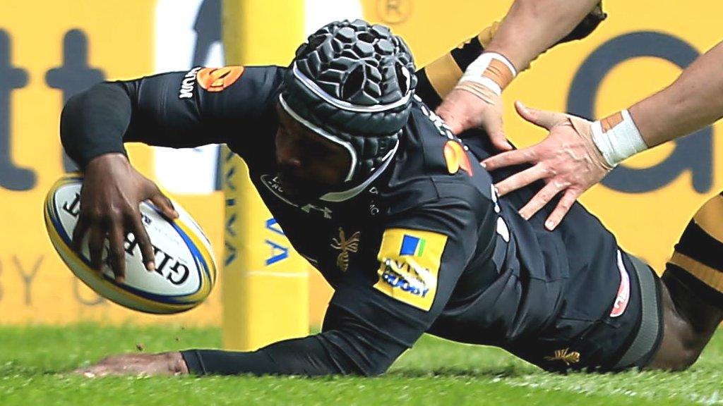 Christian Wade has scored 10 tries in his last three appearances for Wasps against Worcester