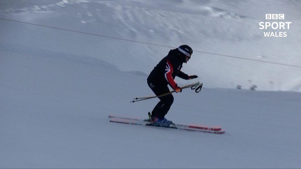 Welsh para skier Chris Lloyd