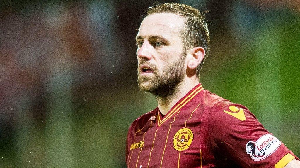 James McFadden in action for Motherwell