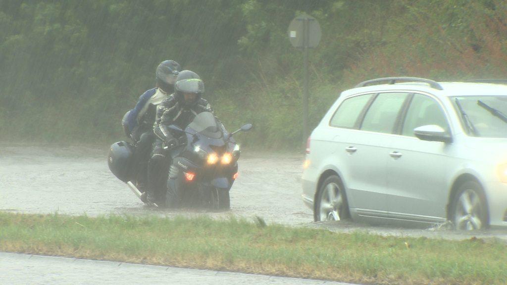 Flash flooding in NI