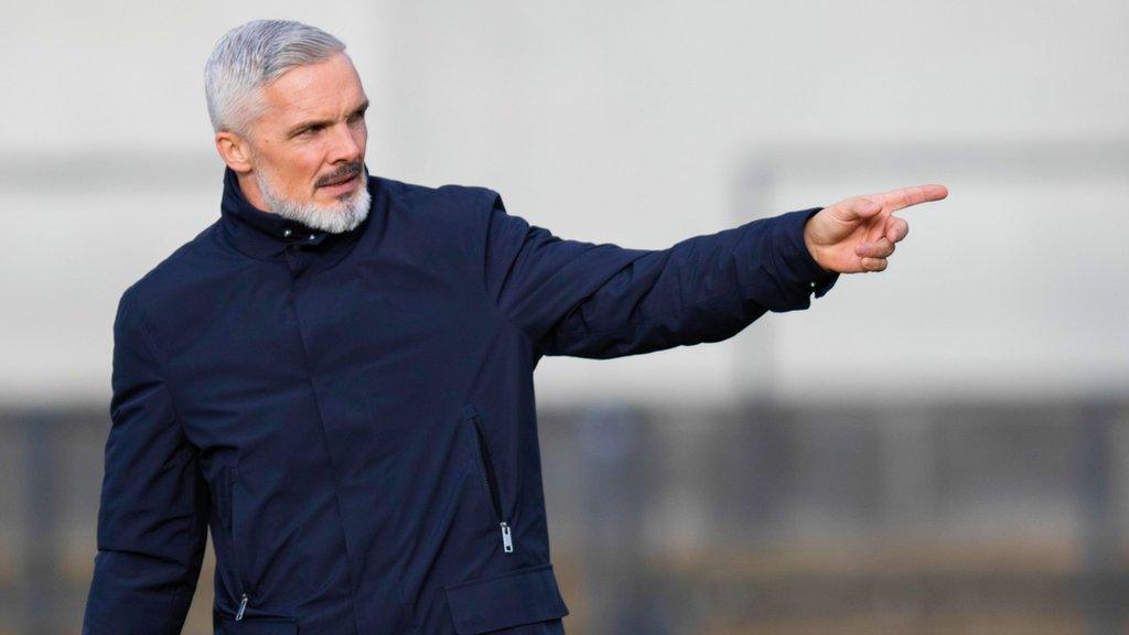 Dundee United manager Jim Goodwin