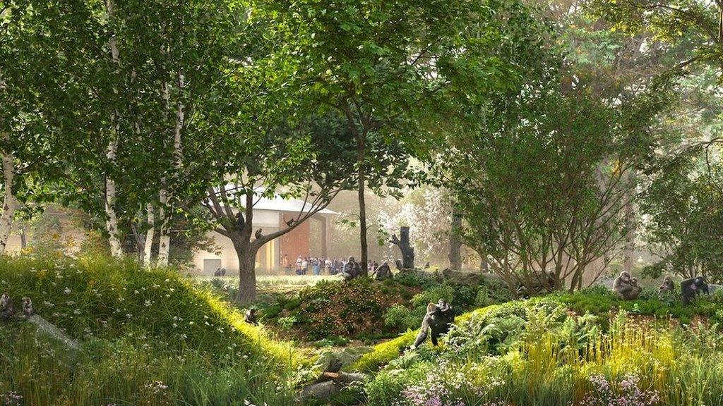 Bristol Zoo CGI image